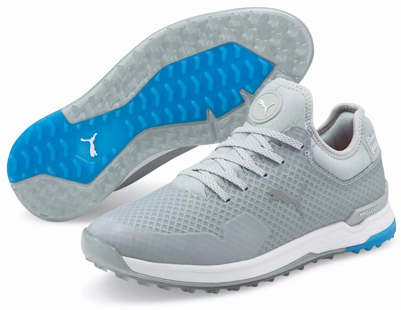 Puma Men's TOUR - PROADAPT ALPHACAT Golf Shoes - HIGH RISE / PUMA SILVER / IBIZA BLUE Puma LTD Tour Edition Golf Shoes