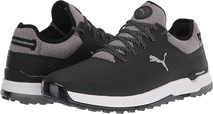 Puma Men's TOUR - PROADAPT ALPHACAT Golf Shoes - PUMA BLACK / PUMA SILVER / QUIET SHADE Puma LTD Tour Edition Golf Shoes
