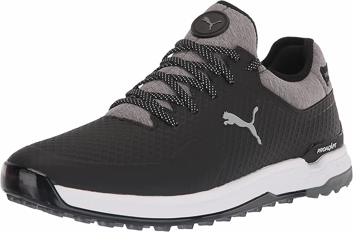 Puma Men's TOUR - PROADAPT ALPHACAT Golf Shoes - PUMA BLACK / PUMA SILVER / QUIET SHADE Puma LTD Tour Edition golf shoes