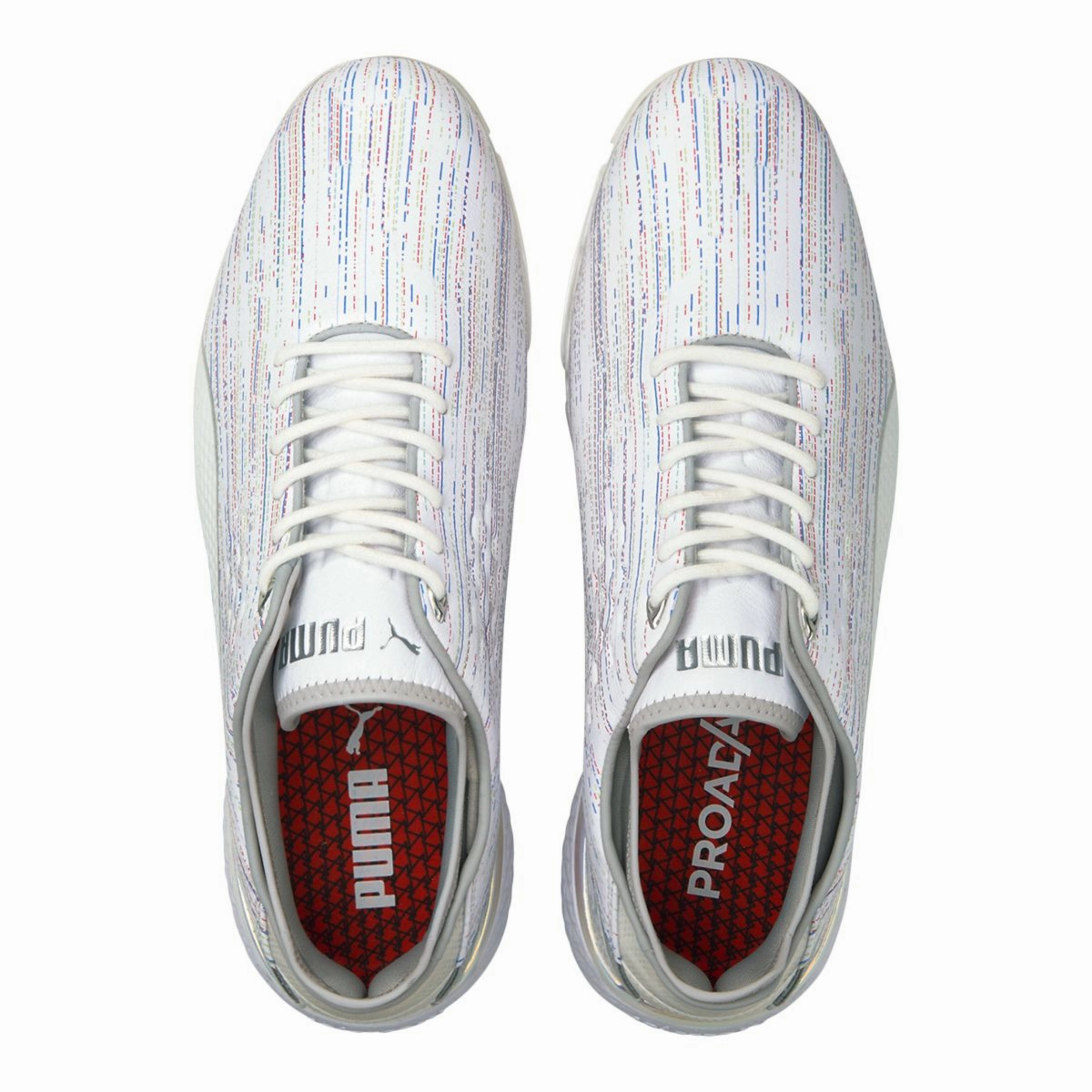 Puma Men's TOUR - PROADAPT SPECTRA Golf Shoes - PUMA WHITE / PUMA SILVER Puma LTD Tour Edition Golf Shoes