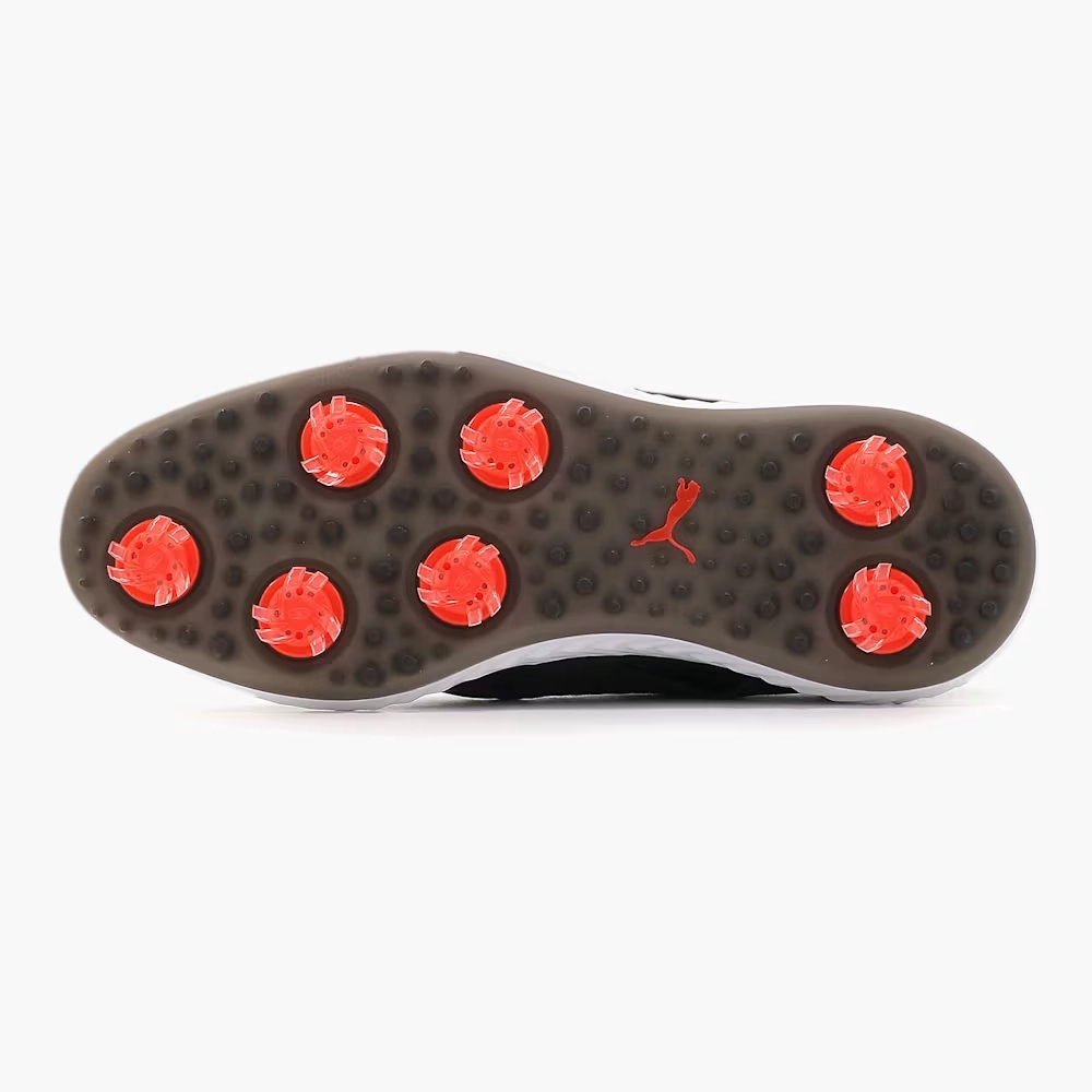 Puma Men's TOUR EDITION - IGNITE PWRAdapt Caged DISC  Golf Shoes - PUMA BLACK -PUMA SILVER - PUMA BLACK Puma LTD Tour Edition Golf Shoes
