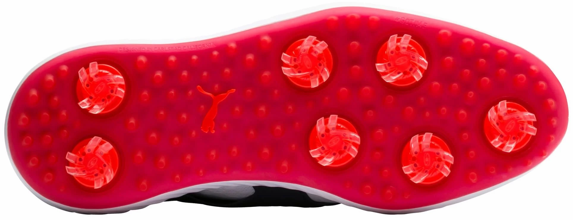 Puma Men's TOUR EDITION- IGINITE PWRAdapt Caged DISC  Golf Shoes - PUMA WHITE / PUMA SILVER / PEACOAT Puma LTD Tour Edition Golf Shoes