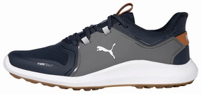 Puma Men's TOUR  Ignite Fasten8 NXT 2.0 Pro Golf Shoes - NAVY / SILVER / QUIET SHADE Puma LTD Tour Edition golf shoes