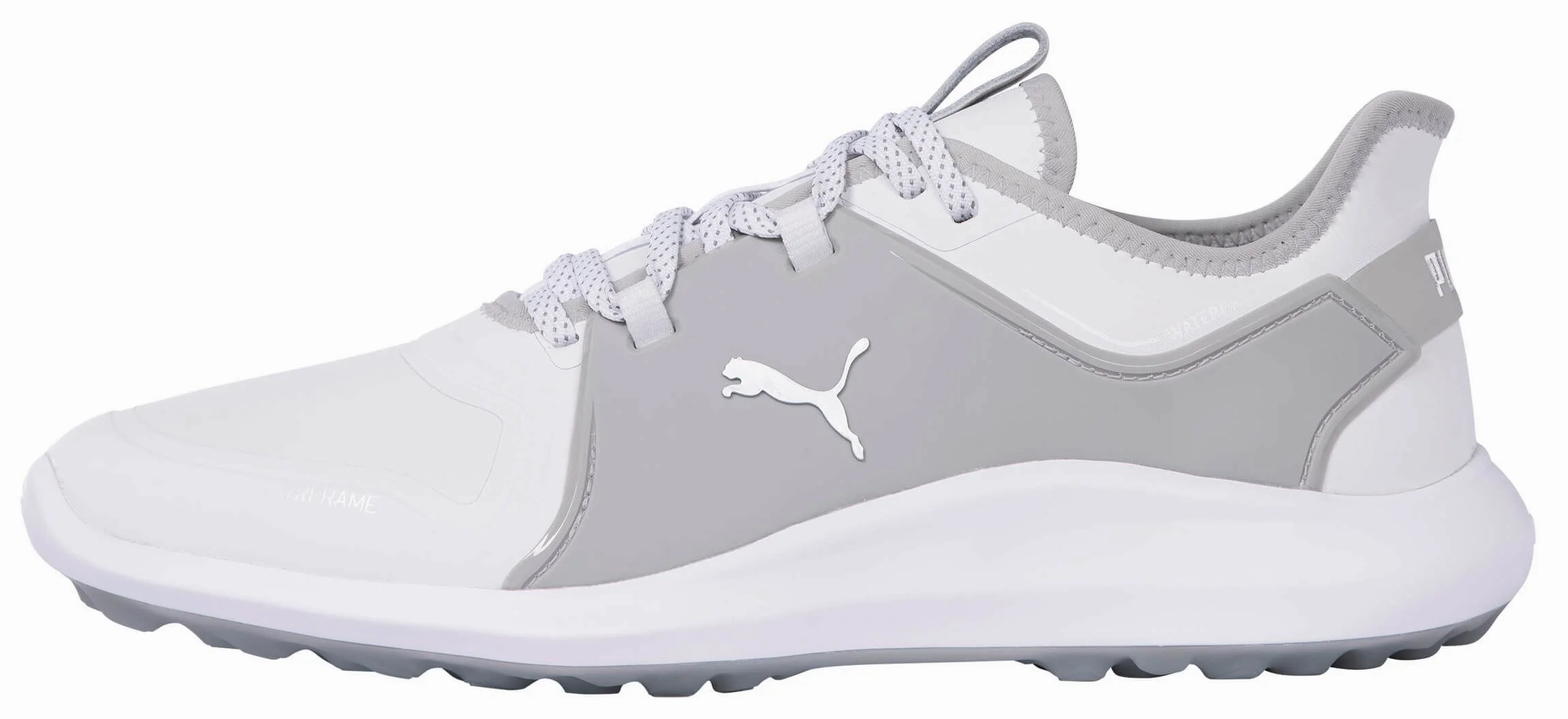 Puma Men's TOUR  Ignite Fasten8 NXT 2.0 Pro Golf Shoes - WHITE / SILVER / HIGH RISE Puma LTD Tour Edition golf shoes