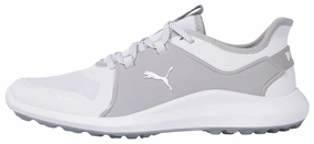 Puma Men's TOUR  Ignite NXT 2.0 Pro Golf Shoes - WHITE / SILVER Puma LTD Tour Edition golf shoes