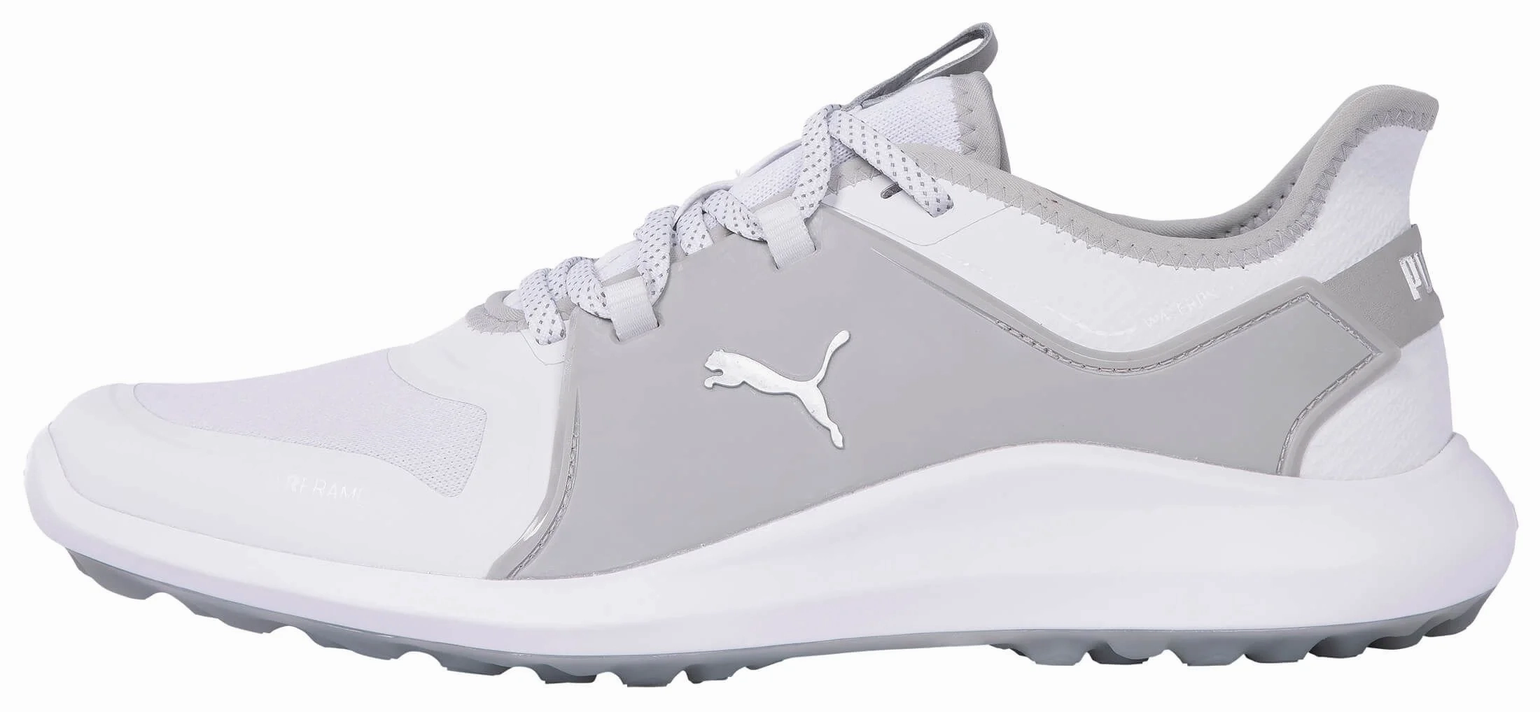 Puma Men's TOUR  Ignite NXT 2.0 Pro Golf Shoes - WHITE / SILVER Puma LTD Tour Edition golf shoes