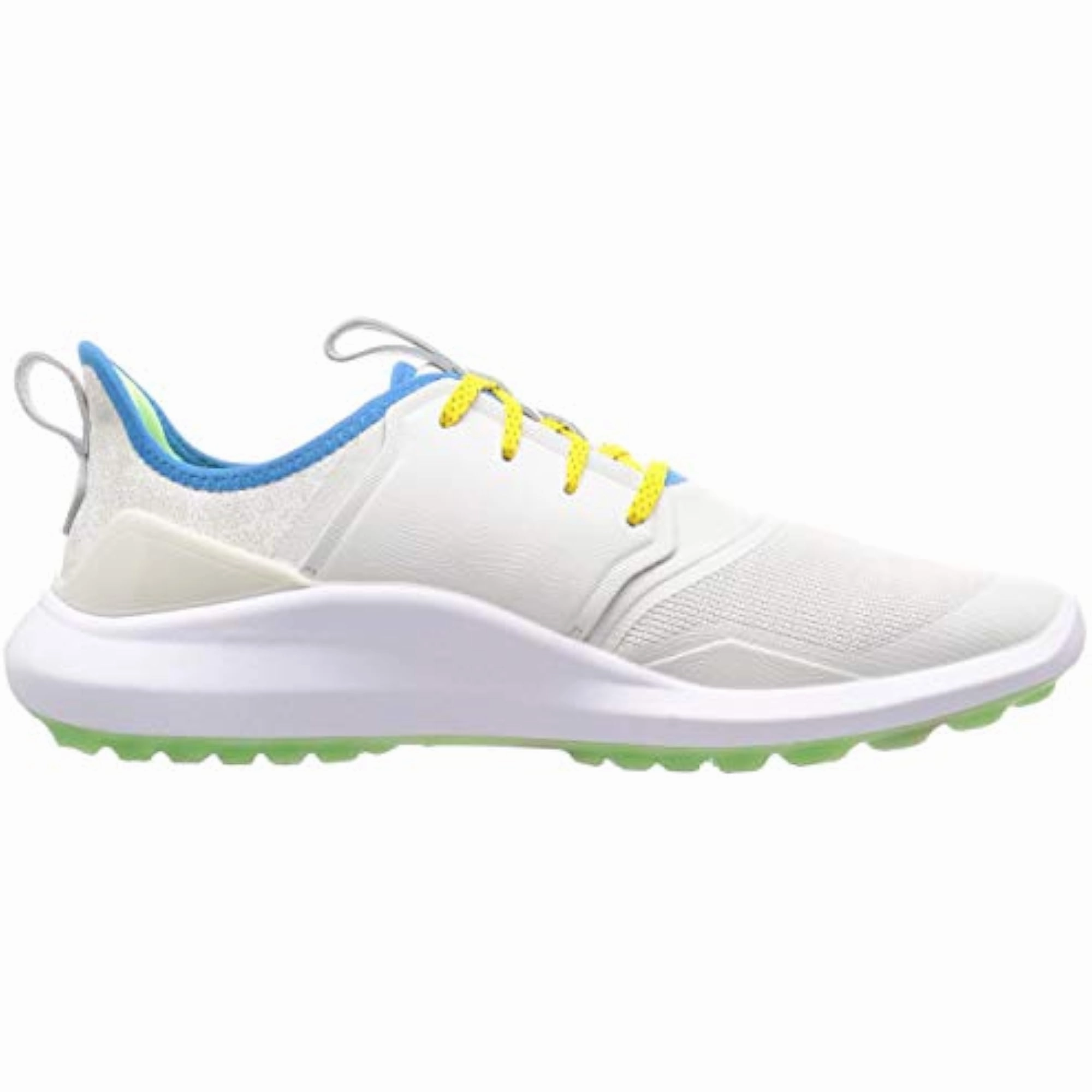 Puma Men's TOUR  Ignite NXT LOBSTAH POT Lace Golf Shoes - WHITE / GREEN Puma LTD Tour Edition Golf Shoes