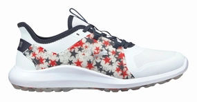 Puma Men's TOUR LTD EDITION - IGNITE NXT 2.0 USA - PUMA WHITE /NAVY BLAZER - HIGH RISK RED Puma LTD Tour Edition golf shoes