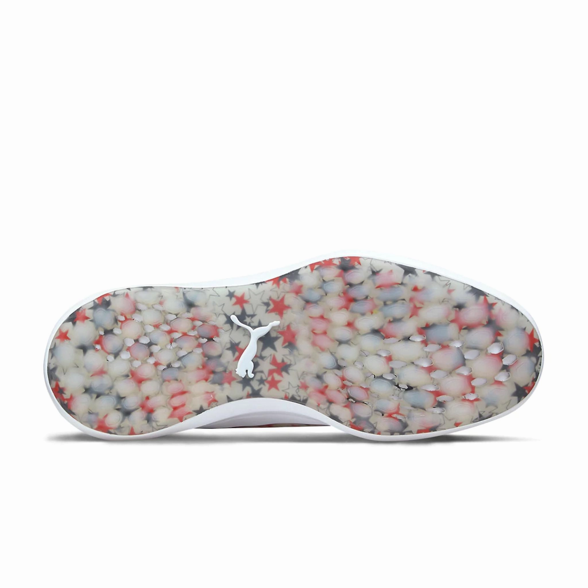 Puma Men's TOUR LTD EDITION - IGNITE NXT 2.0 USA - PUMA WHITE /NAVY BLAZER - HIGH RISK RED Puma LTD Tour Edition Golf Shoes