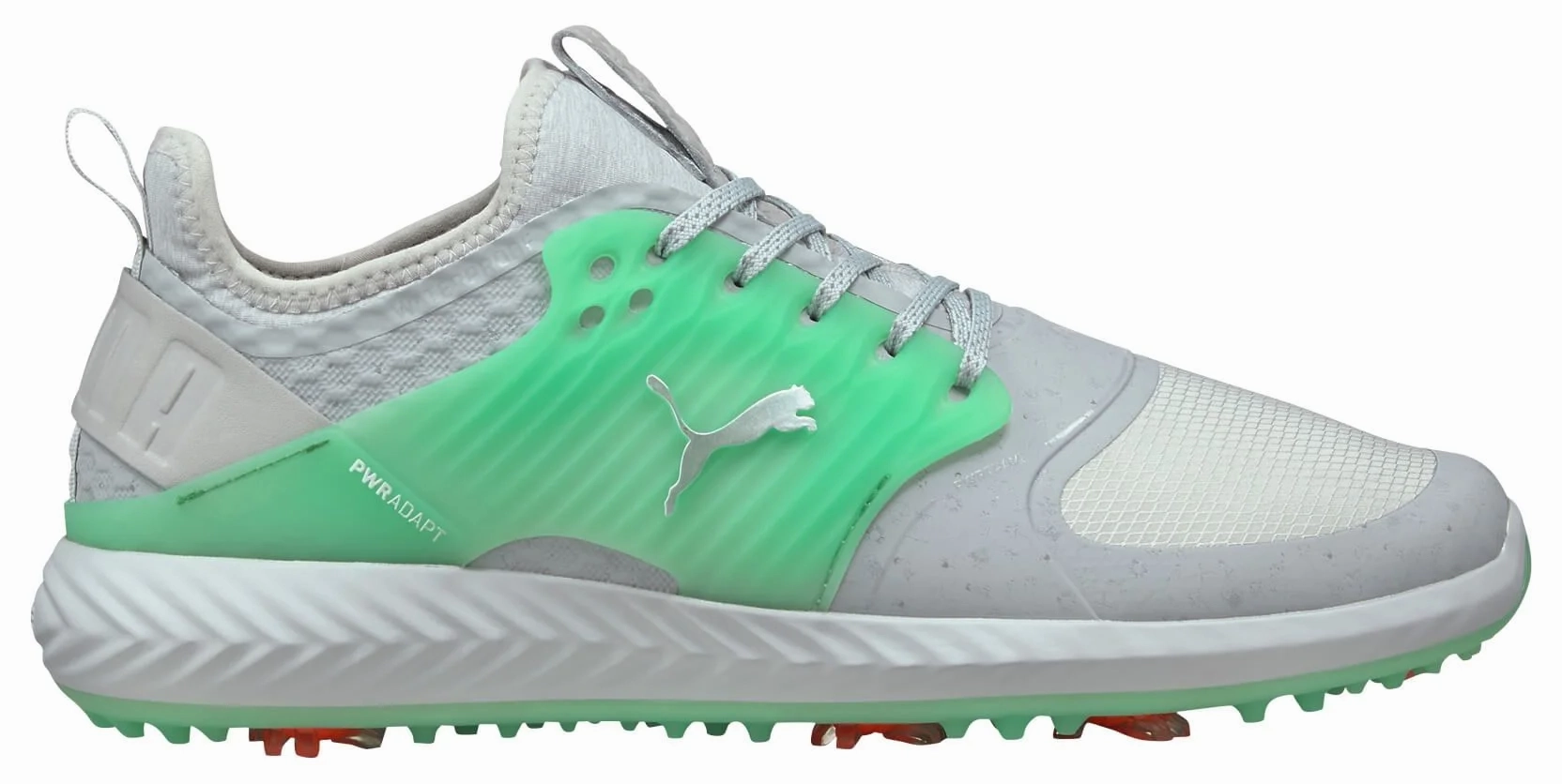 Puma Men's TOUR LTD EDITION- IGINITE PWRAdapt Caged FLASH FM TOUR Golf Shoes - HIGH RISE / ISLAND GREEN Puma LTD Tour Edition golf shoes