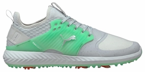 Puma Men's TOUR LTD EDITION- IGINITE PWRAdapt Caged FLASH FM TOUR Golf Shoes - HIGH RISE / ISLAND GREEN Puma LTD Tour Edition golf shoes