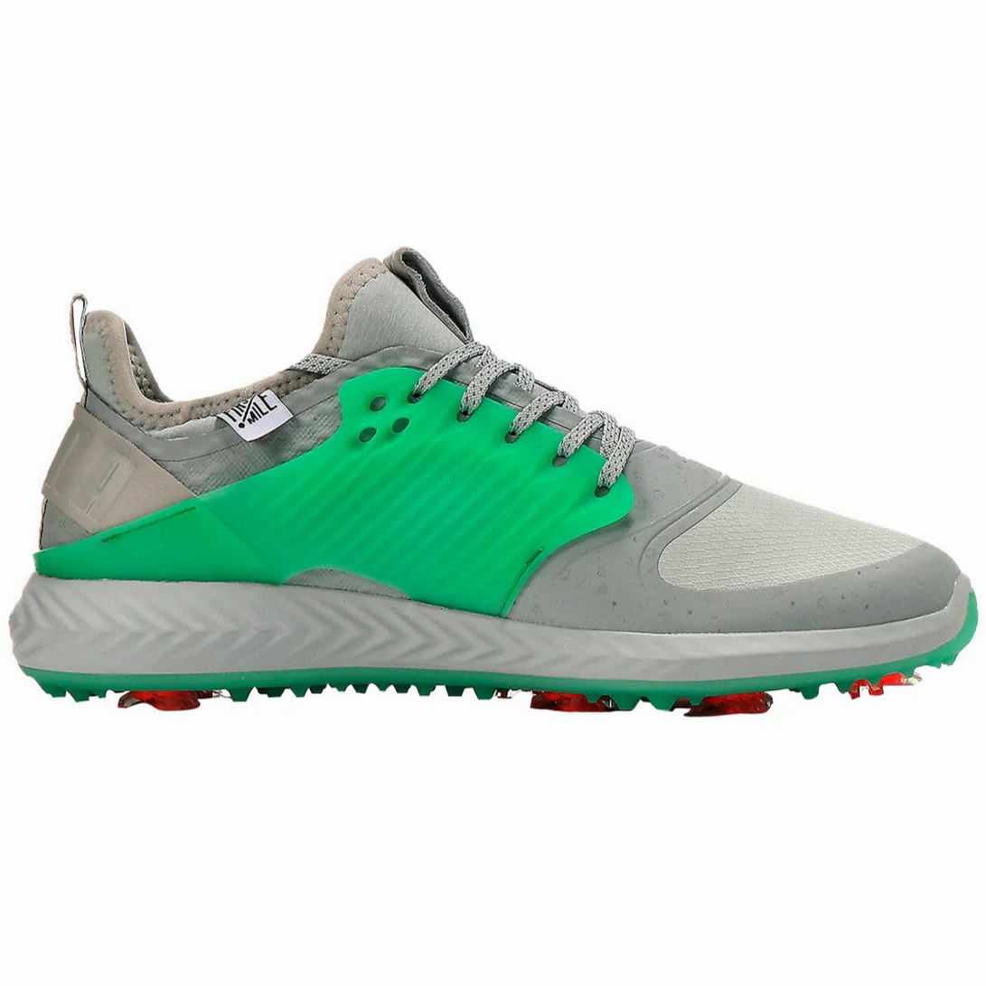 Puma Men's TOUR LTD EDITION- IGINITE PWRAdapt Caged FLASH FM TOUR Golf Shoes - HIGH RISE / ISLAND GREEN Puma LTD Tour Edition Golf Shoes