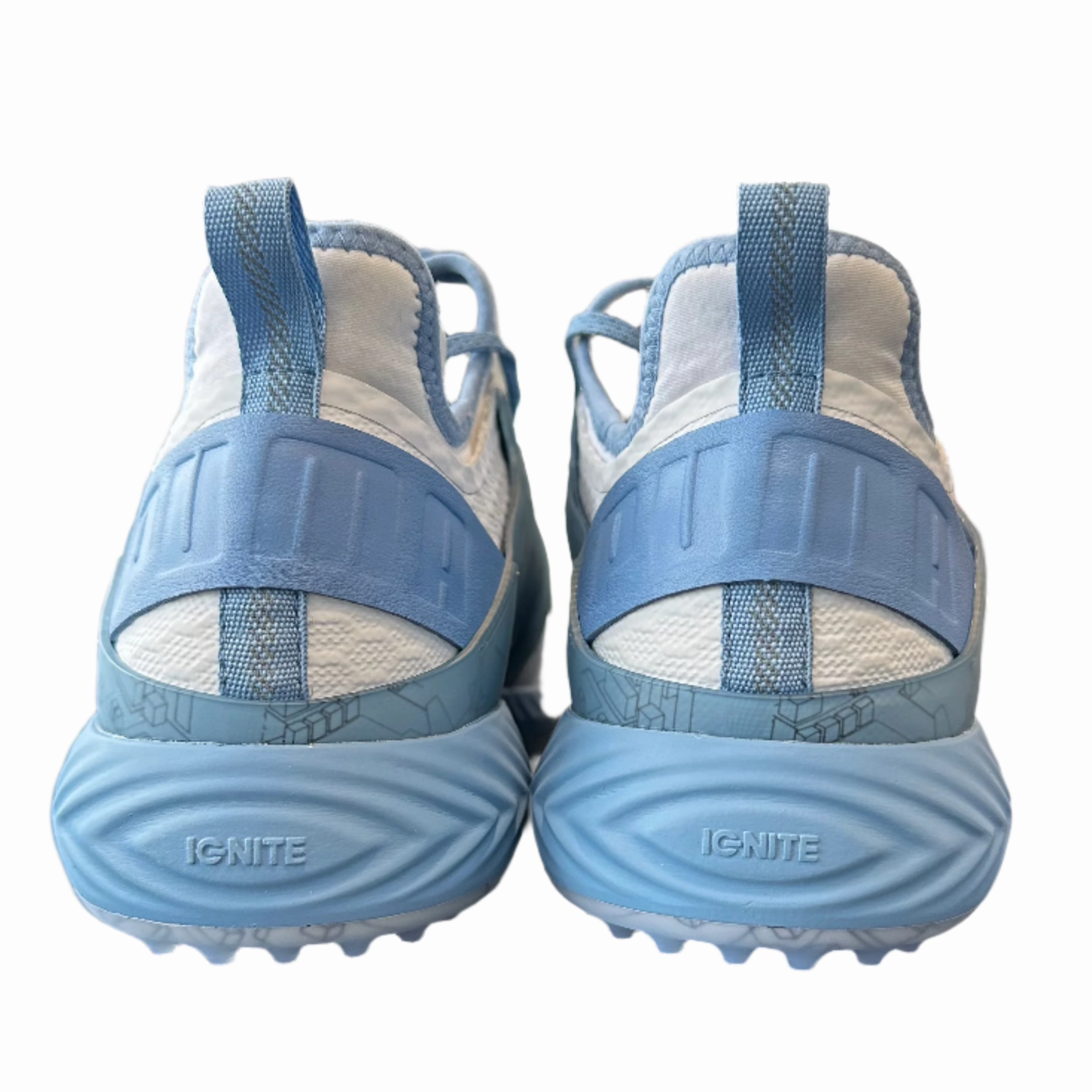 Puma Men's TOUR LTD EDITION PROTOTYPE- IGINITE PWRAdapt Caged SIGNATURE REQUIRED - PUMA WHITE / ALLURE Puma LTD Tour Edition Golf Shoes
