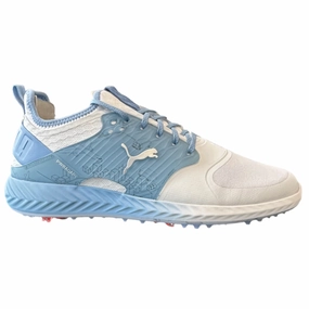 Puma Men's TOUR LTD EDITION PROTOTYPE- IGINITE PWRAdapt Caged SIGNATURE REQUIRED - PUMA WHITE / ALLURE Puma LTD Tour Edition golf shoes