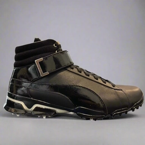 Puma Men's TOUR LTD EDITION PROTOTYPE- IGNITE TITAN TOUR HI-TOP GOLF SHOES  - PUMA BLACK Puma LTD Tour Edition golf shoes