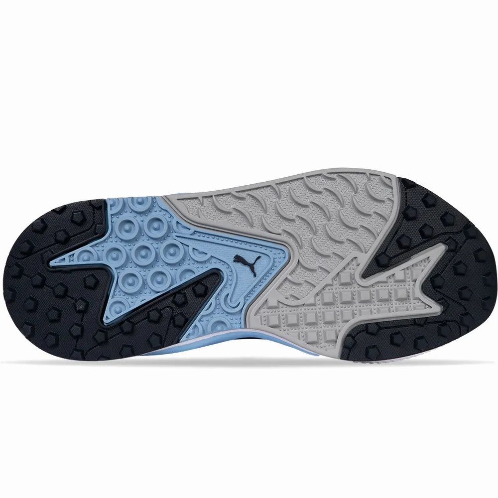 Puma Men's TOUR Ltd Edition RS-G Golf Shoe - PUMA WHITE / NAVY BLAZER / PLACID BLUE Puma LTD Tour Edition Golf Shoes