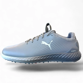Puma Men's TOUR LTD EDITION RYDER CUP- IGNITE PWRADAPT LEATHER GOLF SHOES  - DK GREY / SILVER - SZ 11 Puma LTD Tour Edition golf shoes