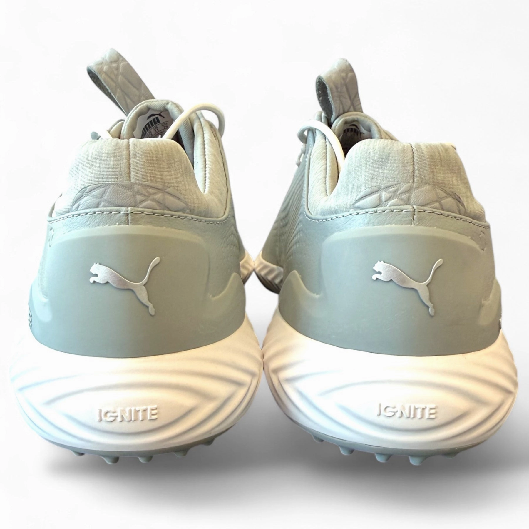Puma Men's TOUR LTD EDITION RYDER CUP- IGNITE PWRADAPT LEATHER GOLF SHOES  - LT GREY / SILVER - SZ 11 Puma LTD Tour Edition Golf Shoes