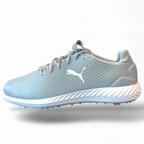 Puma Men's TOUR LTD EDITION RYDER CUP- IGNITE PWRADAPT LEATHER GOLF SHOES  - LT GREY / WHITE SZ 11 Puma LTD Tour Edition golf shoes