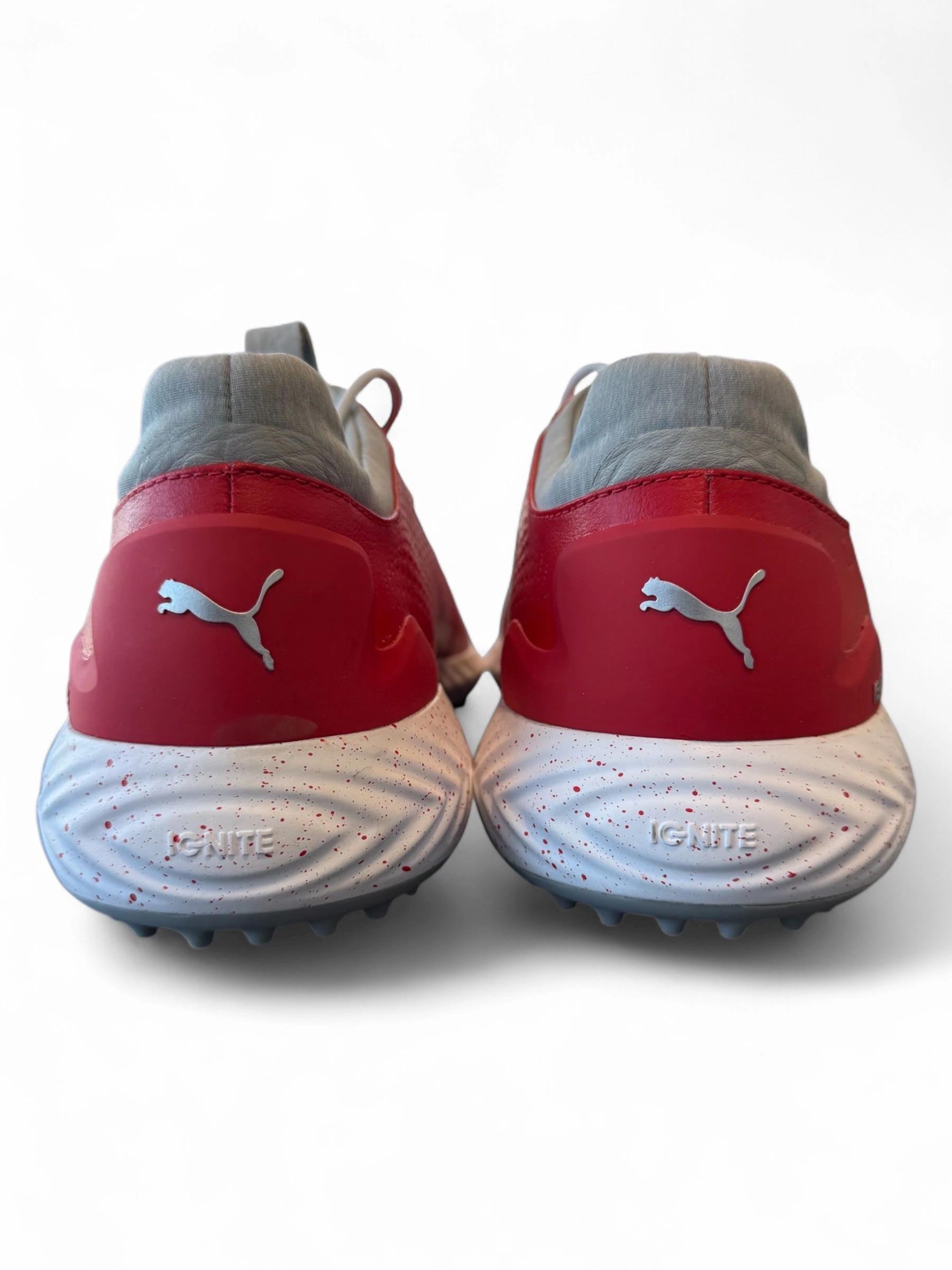 Puma Men's TOUR LTD EDITION RYDER CUP- IGNITE PWRADAPT LEATHER GOLF SHOES  - PUMA RED - SZ 11 Puma LTD Tour Edition Golf Shoes