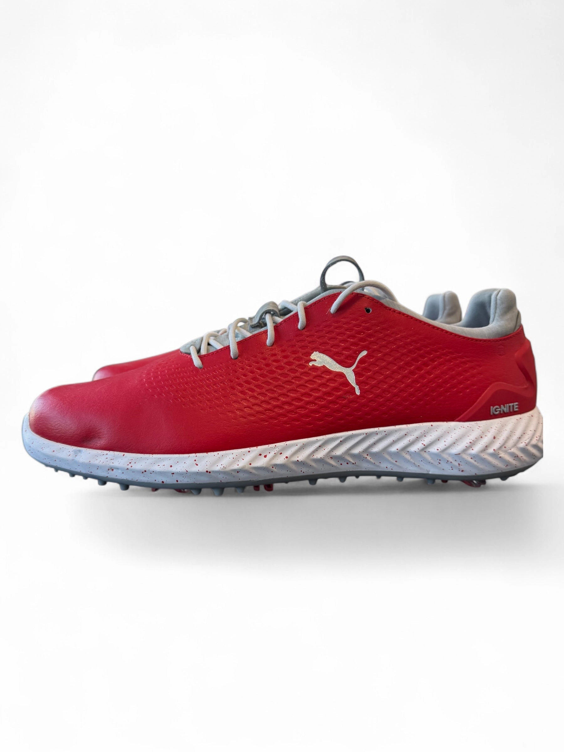 Puma Men's TOUR LTD EDITION RYDER CUP- IGNITE PWRADAPT LEATHER GOLF SHOES  - PUMA RED - SZ 11 Puma LTD Tour Edition Golf Shoes