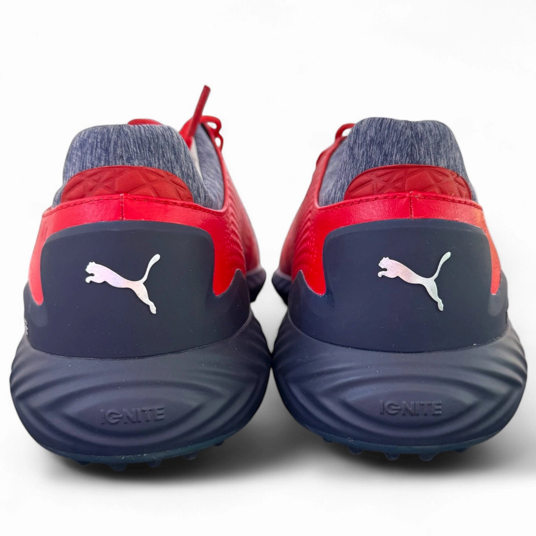 Puma Men's TOUR LTD EDITION RYDER CUP- IGNITE PWRADAPT LEATHER GOLF SHOES  - RED /SILVER/ BLUE SZ 13 Puma LTD Tour Edition Golf Shoes