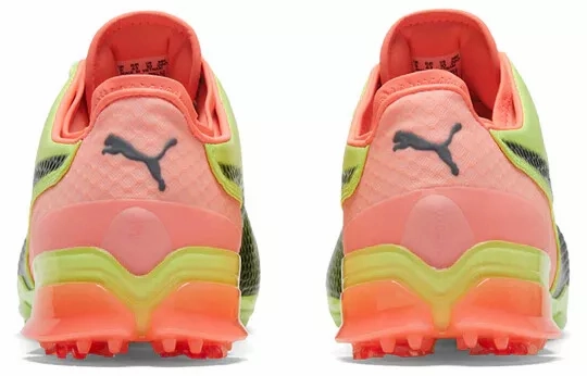 Puma Men's TOUR RICKIE FOWLER - IGNITE PROADAPT LEATHER Golf Shoes - FIZZY YELLOW Puma LTD Tour Edition Golf Shoes