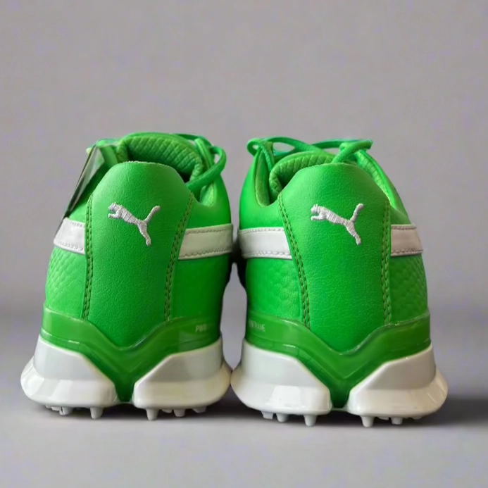 Puma Men's TOUR RICKIE FOWLER AUGUSTA - IGNITE PROADAPT LEATHER Golf Shoes - AUGUSTA GREEN /WHITE Puma LTD Tour Edition Golf Shoes
