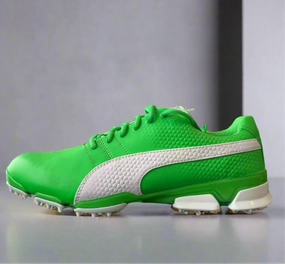 Puma Men's TOUR RICKIE FOWLER AUGUSTA - IGNITE PROADAPT LEATHER Golf Shoes - AUGUSTA GREEN /WHITE Puma LTD Tour Edition golf shoes