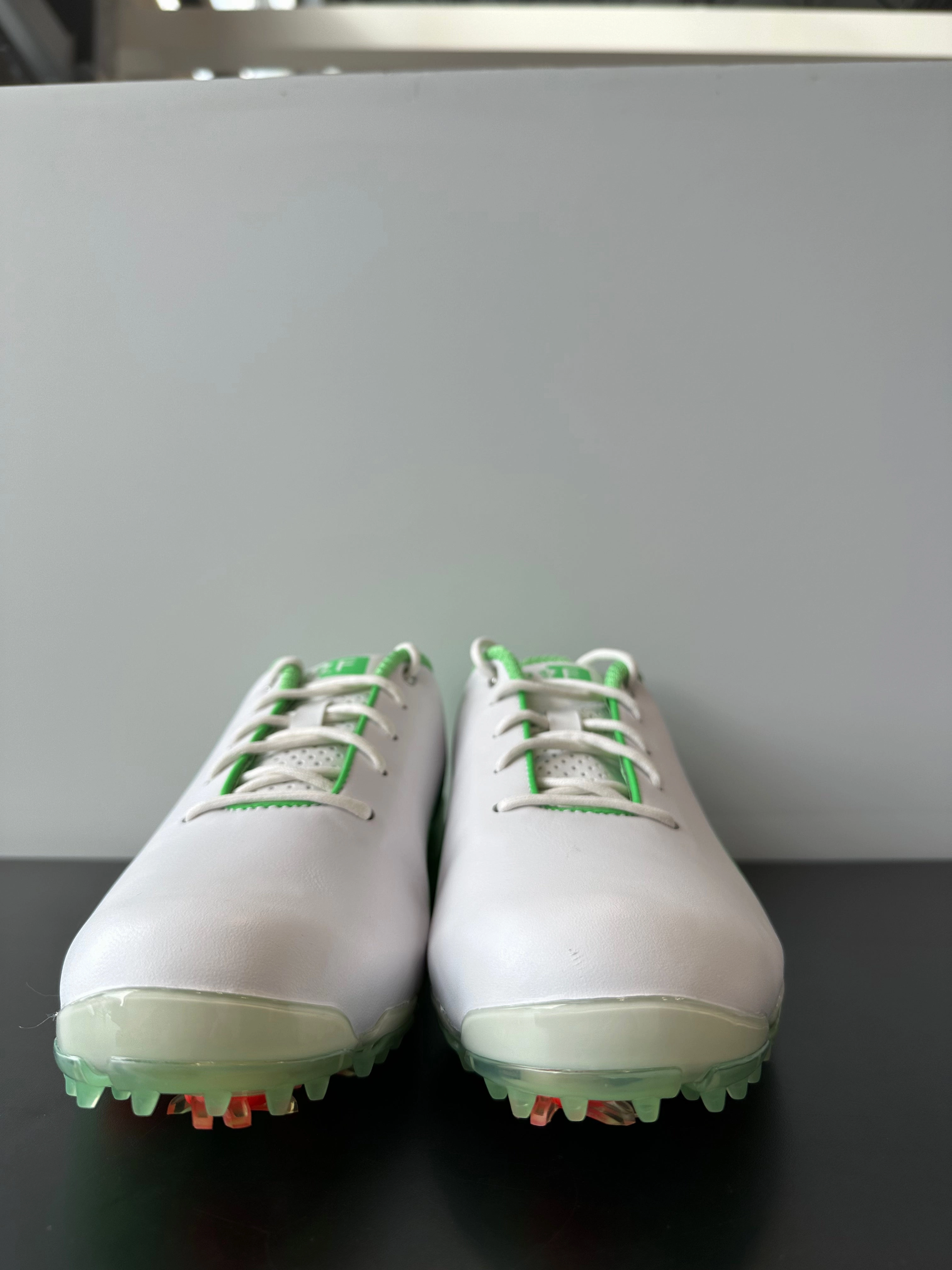 Puma Men's TOUR (RICKIE FOWLER) IGNITE PROADAPT DELTA LEATHER Golf Shoes - IRISH GREEN / WHITE Puma LTD Tour Edition Golf Shoes