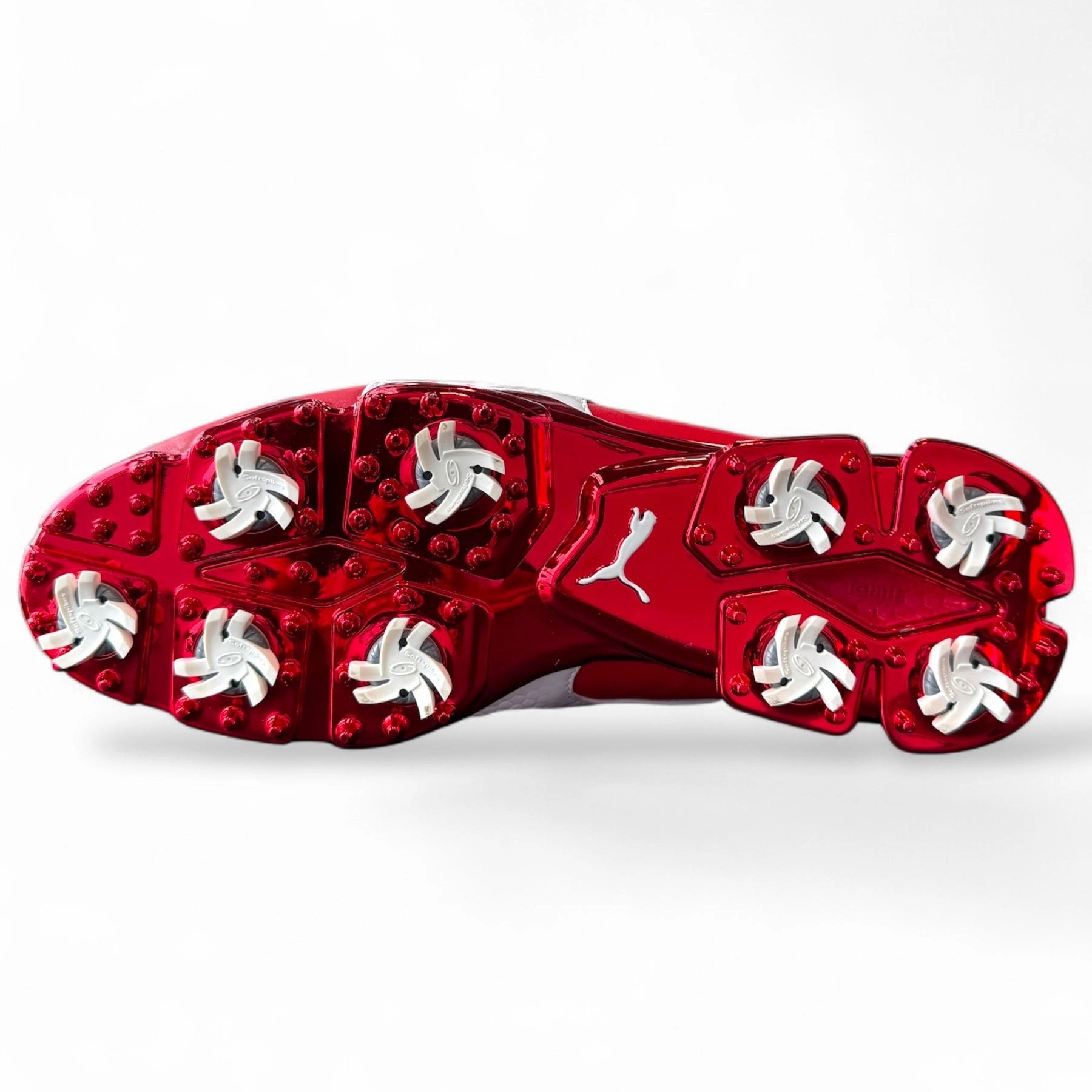 Puma Men's TOUR (RICKIE FOWLER) IGNITE PROADAPT DELTA LEATHER Golf Shoes - RED / WHITE sz 9 Puma LTD Tour Edition Golf Shoes