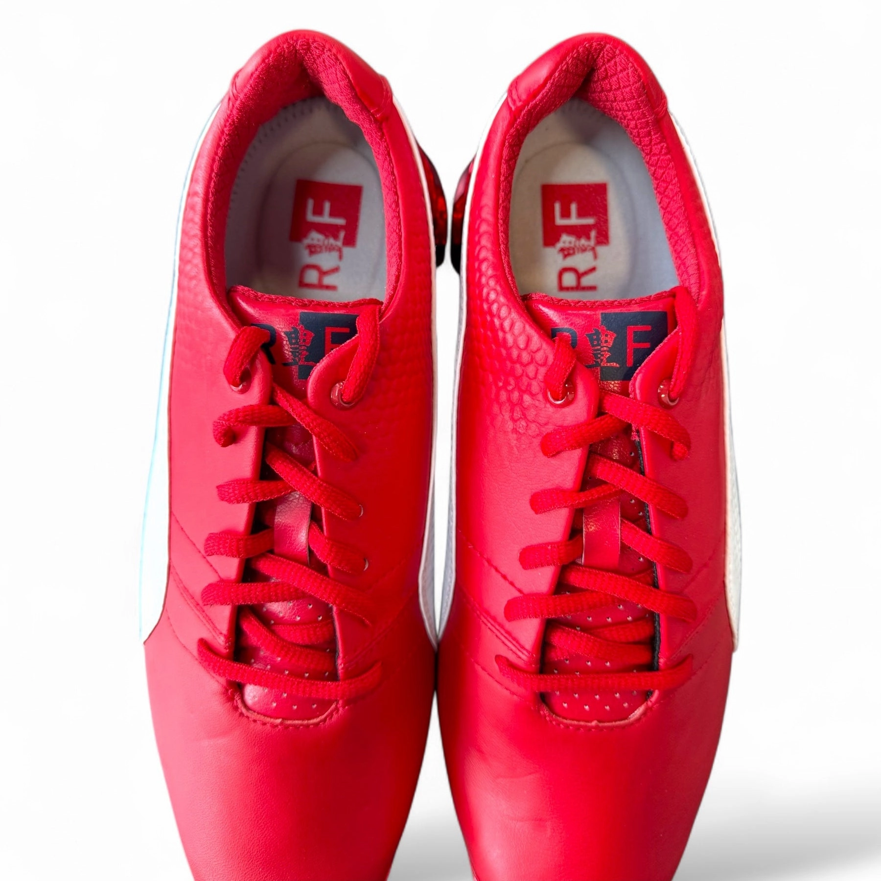 Puma Men's TOUR (RICKIE FOWLER) IGNITE PROADAPT DELTA LEATHER Golf Shoes - RED / WHITE sz 9 Puma LTD Tour Edition Golf Shoes