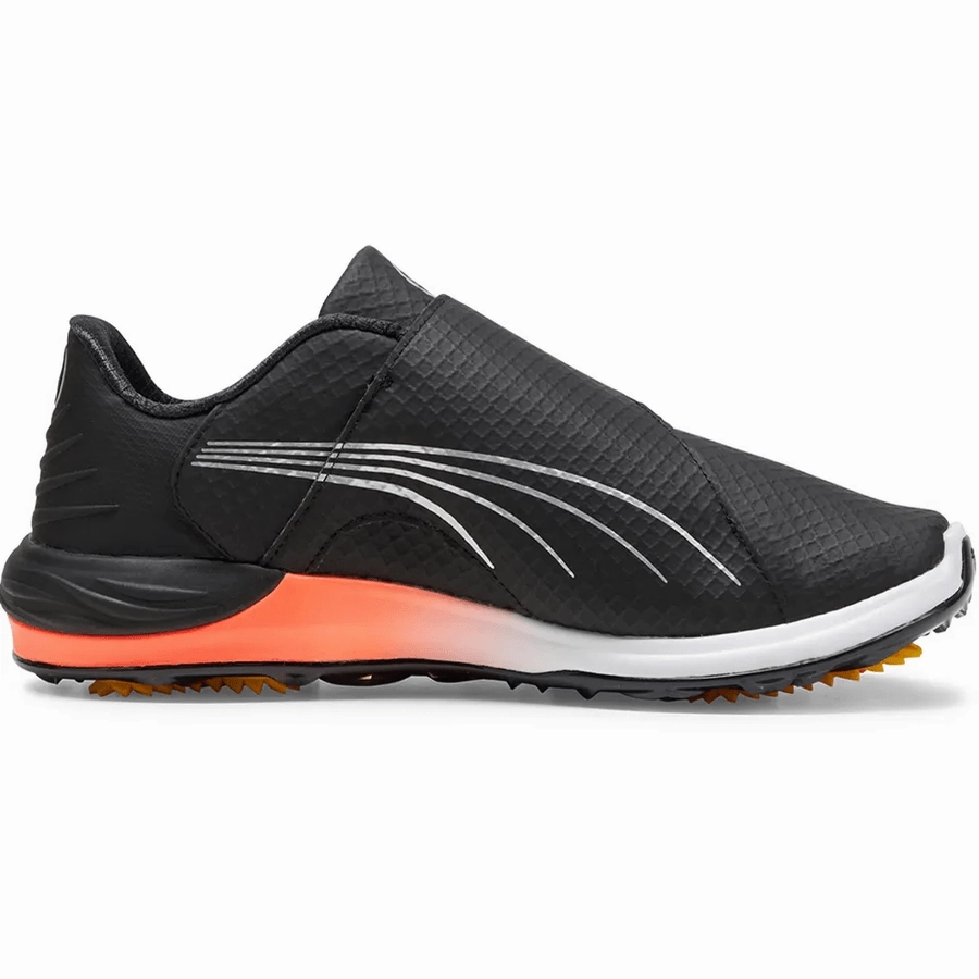 PUMA Phantomcat Nitro Disc Golf Shoes - Black Classic Men's Spiked Golf Shoes