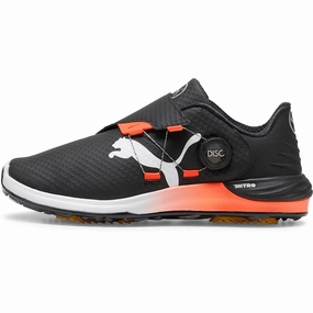 PUMA Phantomcat Nitro Disc Golf Shoes - Black Classic men's spiked golf shoes