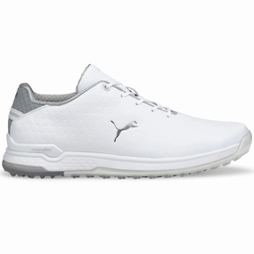 Puma Proadapt Alphacat Leather Men's Golf Shoes Lightweight men's spikeless golf shoes