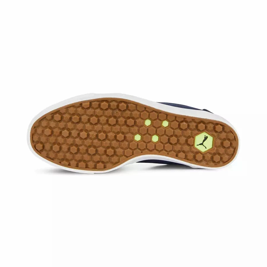 Puma TUSTIN Slip-On Ladies Spikeless Golf Shoes - Navy Women's Spikeless Golf Shoes