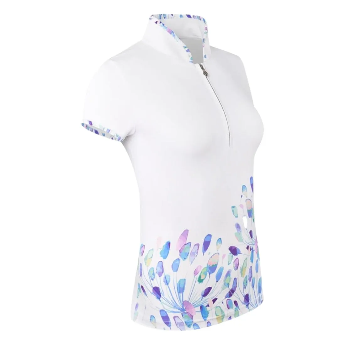 Pure Golf Ladies Aria Cap Sleeve Golf Polo Shirt PG-42035