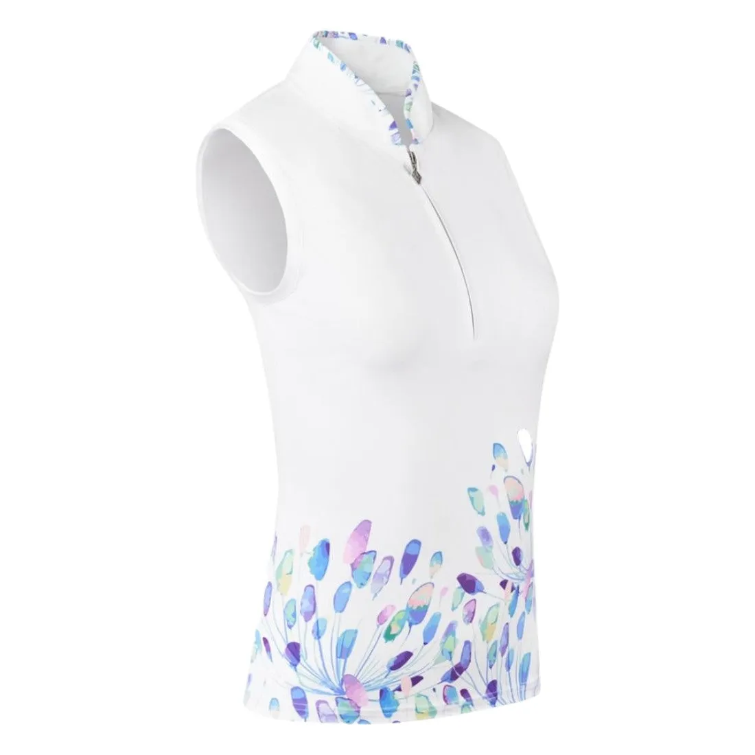 Pure Golf Ladies Aria Sleeveless Golf Polo Shirt PG-42034
