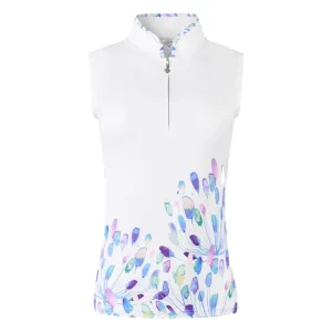 Pure Golf Ladies Aria Sleeveless Golf Polo Shirt PG-42034