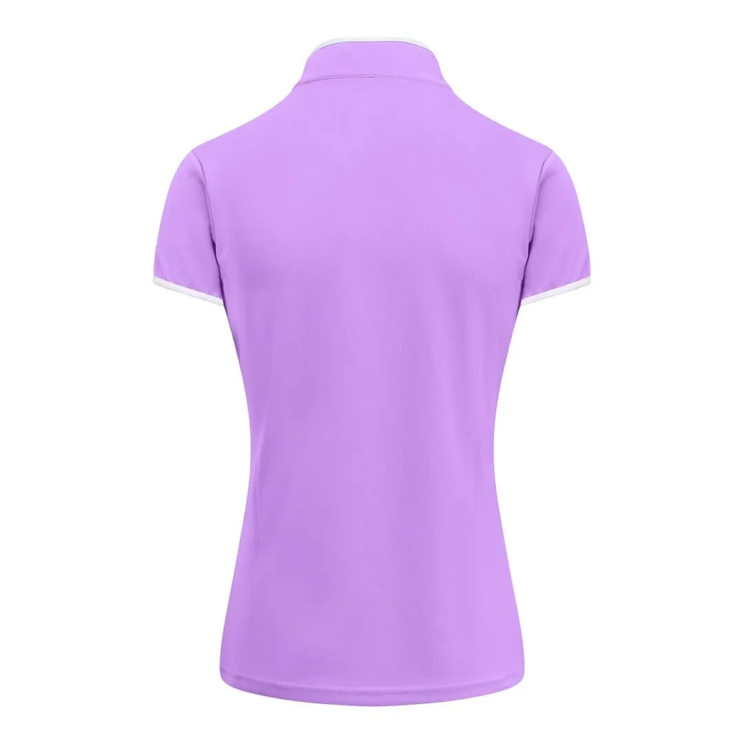 Pure Golf Ladies Cap Sleeve Golf Polo Shirt PG-99012