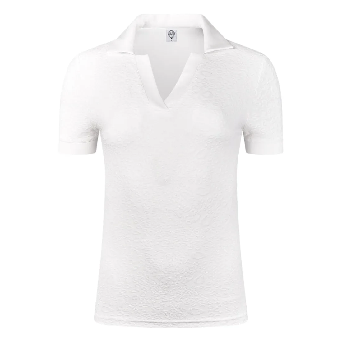 Pure Golf Ladies Christy Jacquard Short Sleeve Golf Polo Shirt PG-95067