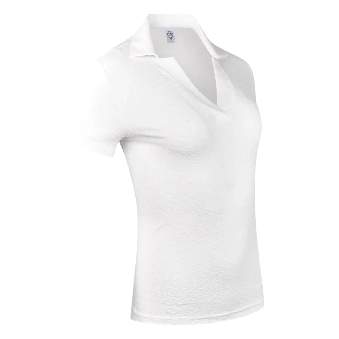 Pure Golf Ladies Christy Jacquard Short Sleeve Golf Polo Shirt PG-95067