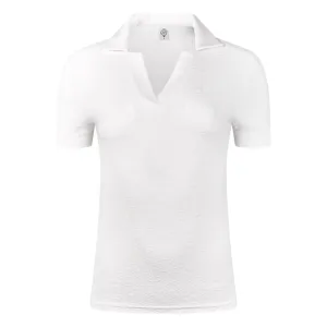 Pure Golf Ladies Christy Jacquard Short Sleeve Golf Polo Shirt PG-95067