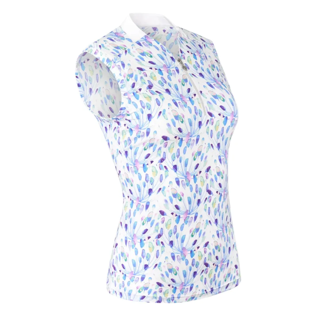 Pure Golf Ladies Felicity Sleeveless Golf Polo Shirt PG-42030