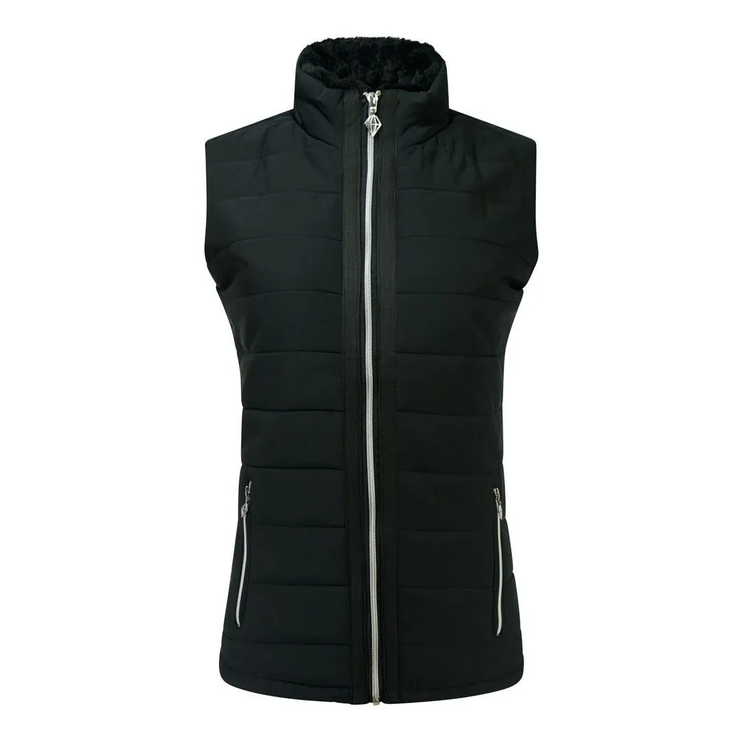 Pure Golf Ladies Hemisphere Faux Fur Gilet PG-48411