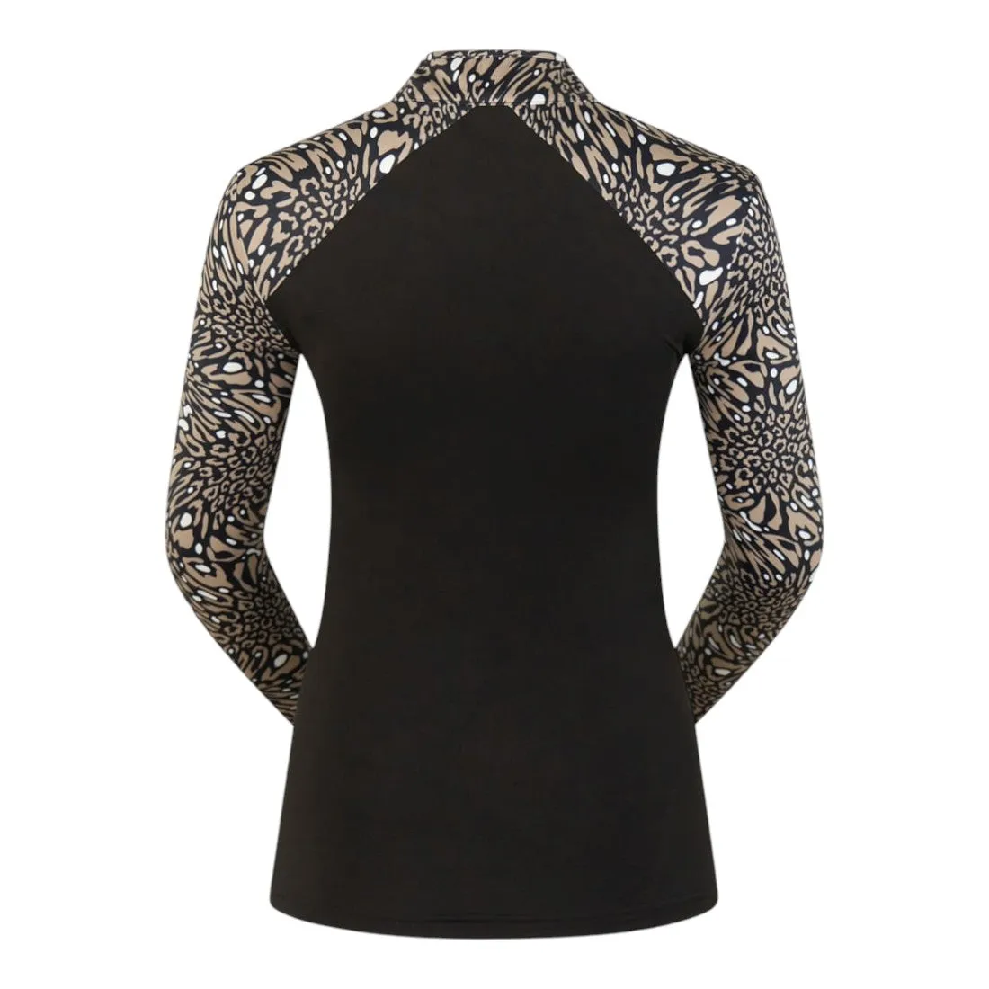 Pure Golf Ladies Maple Long Sleeve Zip Golf Top PG-48002