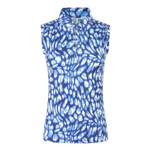 Pure Golf Ladies Rise Sleeveless Golf Polo Shirt PG-42008