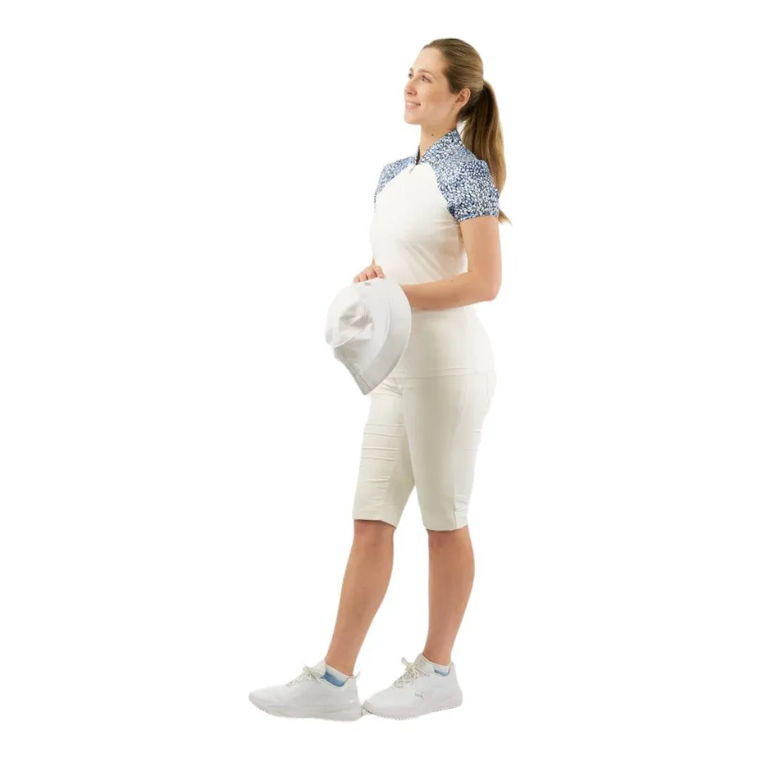 Pure Golf Ladies Spirit Cap Sleeve Golf Polo Shirt PG-42001