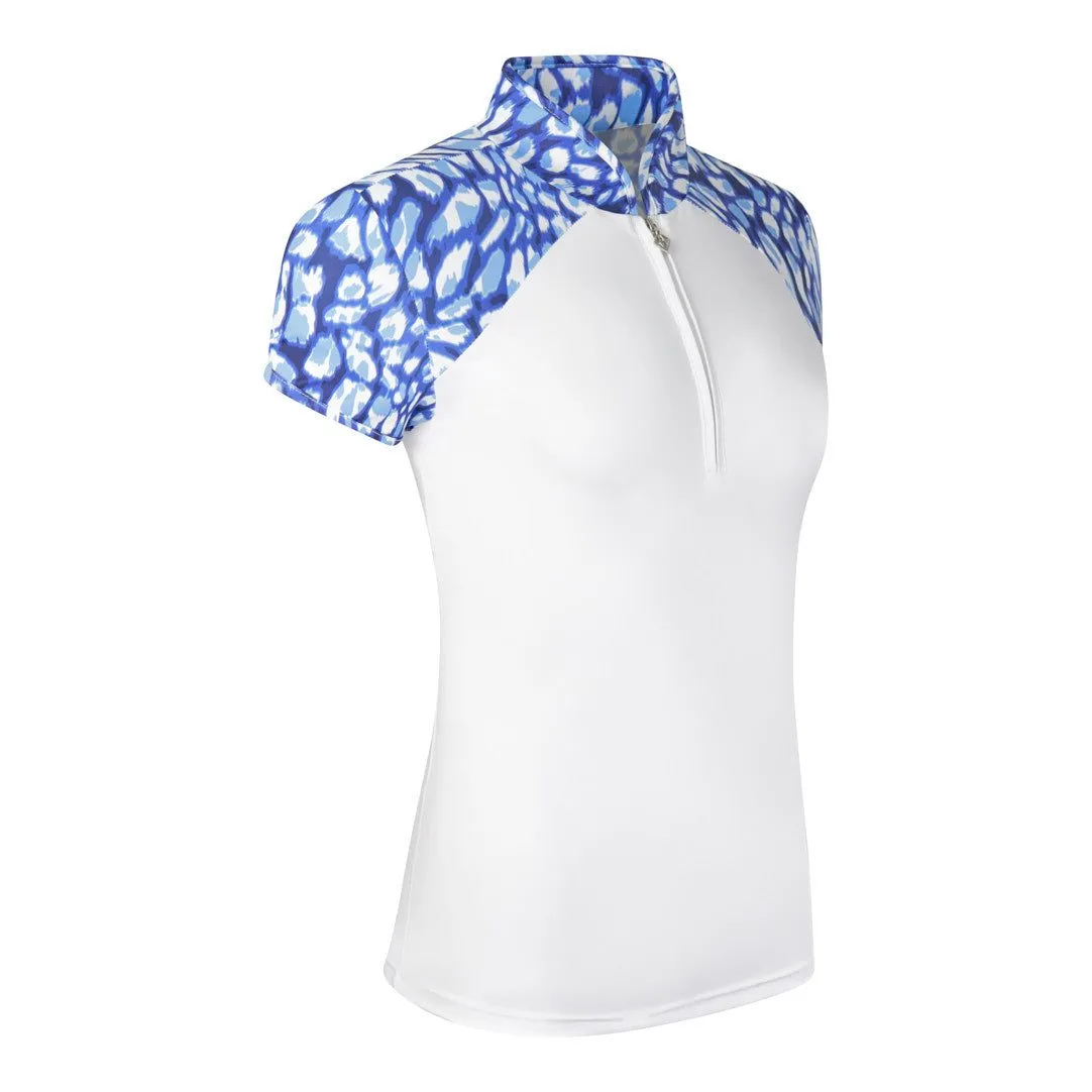 Pure Golf Ladies Spirit Cap Sleeve Golf Polo Shirt PG-42001