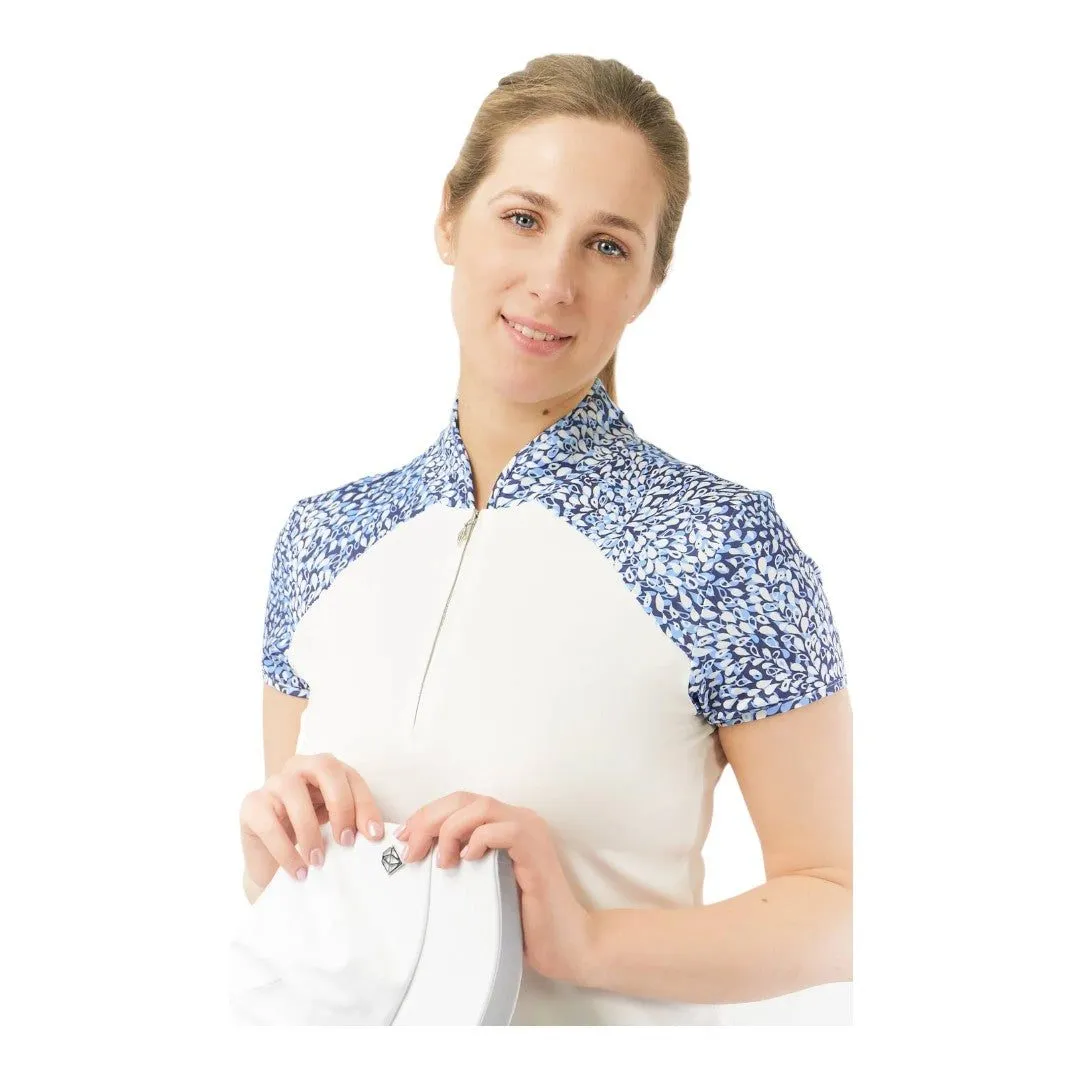 Pure Golf Ladies Spirit Cap Sleeve Golf Polo Shirt PG-42001